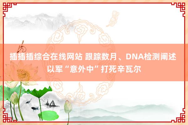 插插插综合在线网站 跟踪数月、DNA检测阐述 以军“意外中”打死辛瓦尔