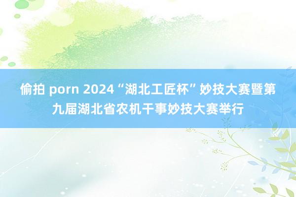 偷拍 porn 2024“湖北工匠杯”妙技大赛暨第九届湖北省农机干事妙技大赛举行