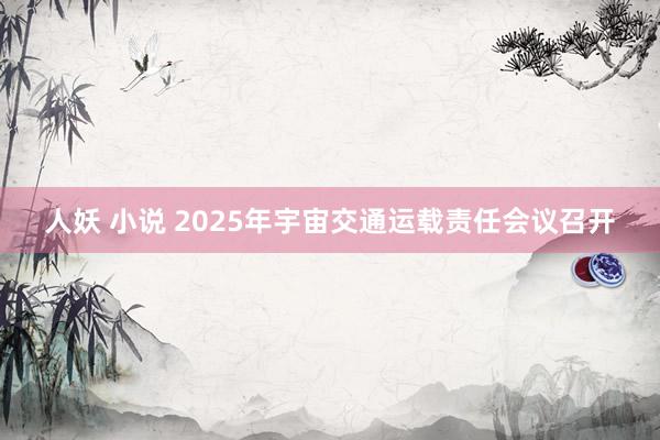 人妖 小说 2025年宇宙交通运载责任会议召开