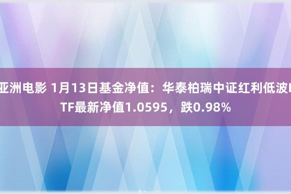亚洲电影 1月13日基金净值：华泰柏瑞中证红利低波ETF最新净值1.0595，跌0.98%
